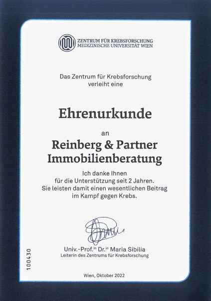 ehrenurkunde